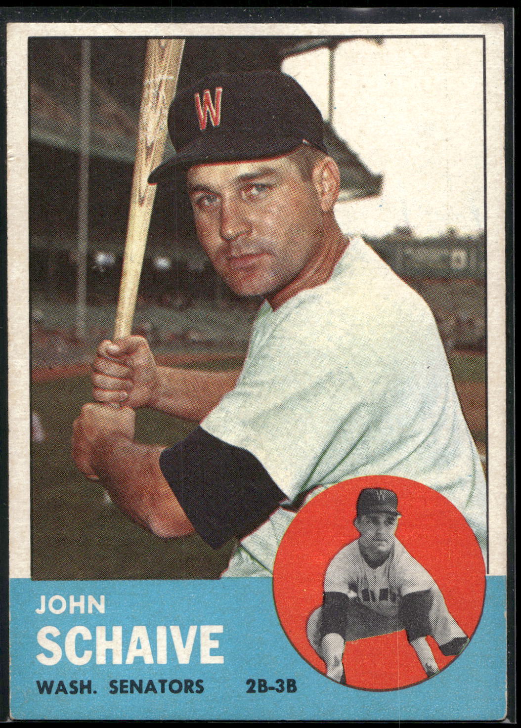 1963 Topps #356 John Schaive