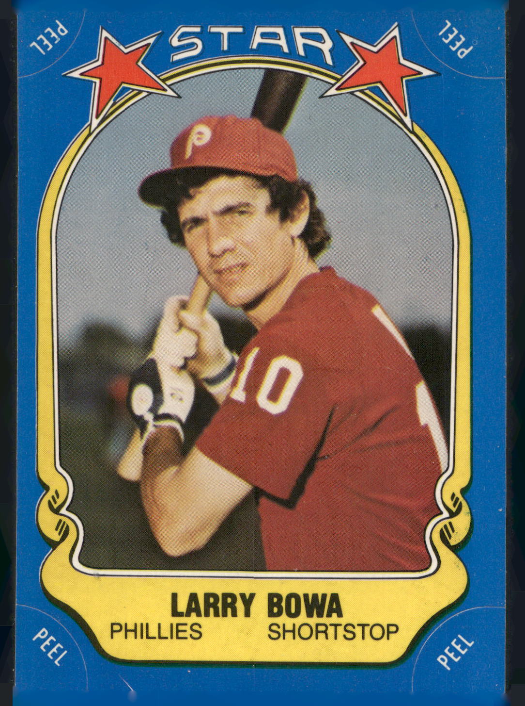 1981 Fleer Star Stickers #20 Larry Bowa