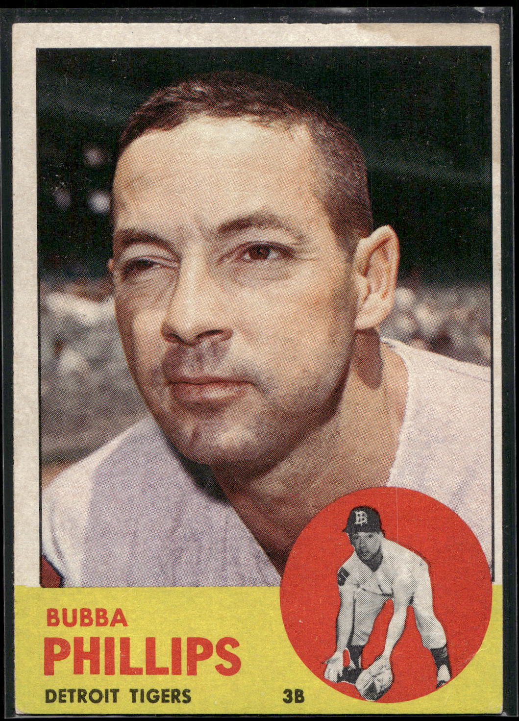 1963 Topps #177 Bubba Phillips