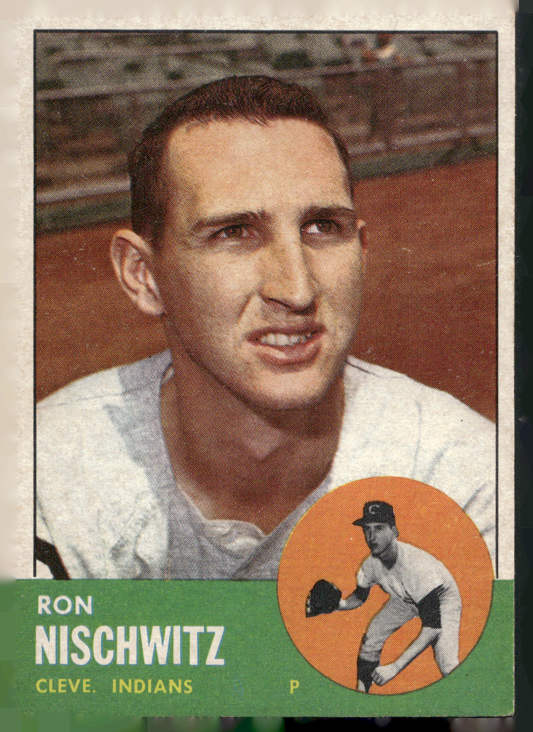 1963 Topps #152 Ron Nischwitz