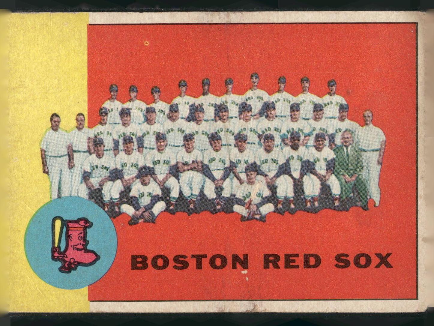 1963 Topps #202 Boston Red Sox