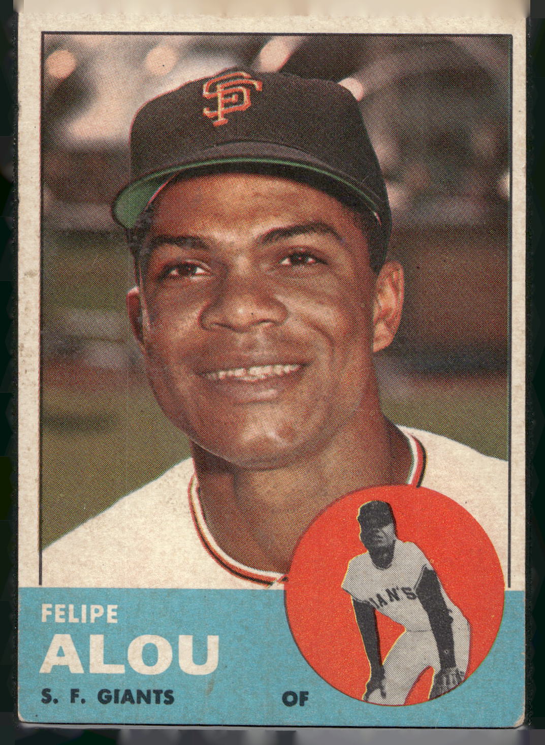 1963 Topps #270 Felipe Alou