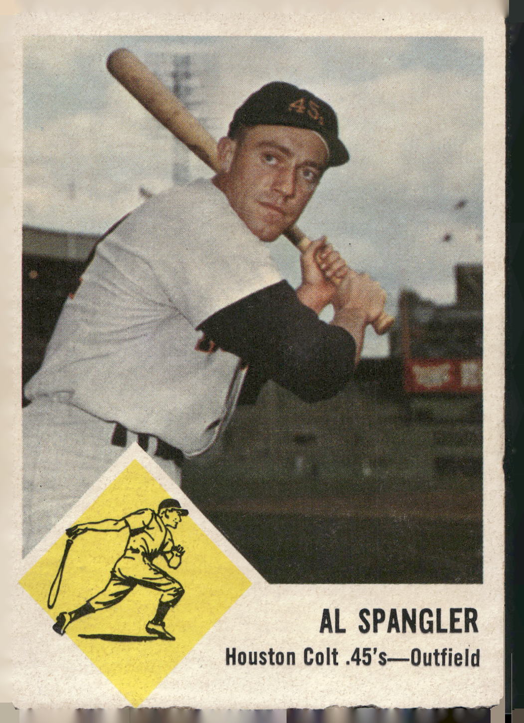 1963 Fleer #39 Al Spangler