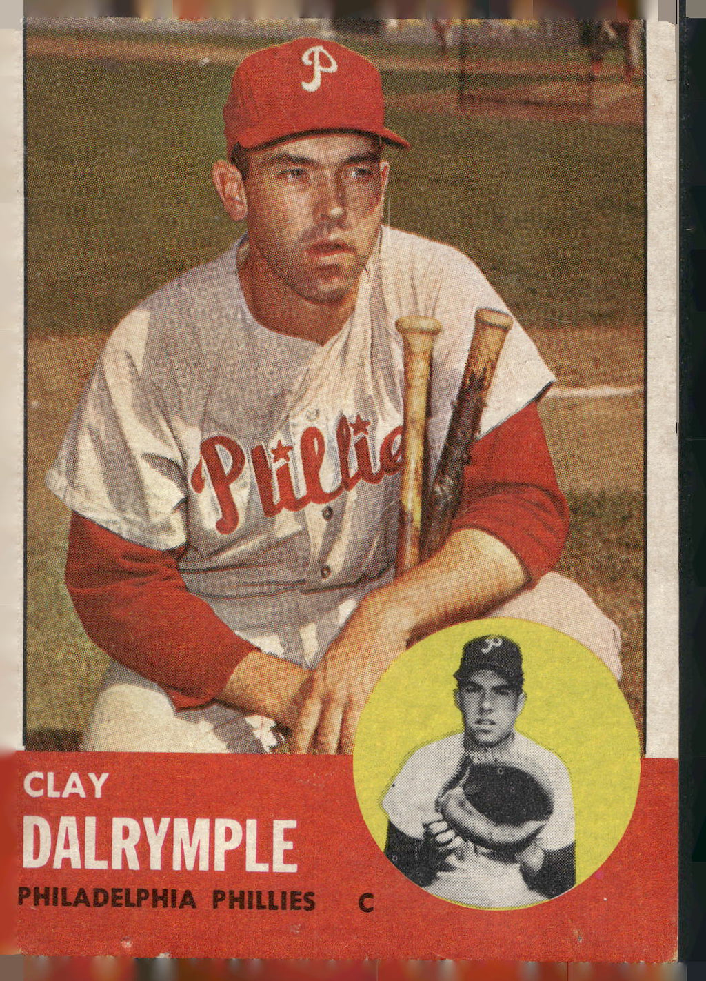 1963 Topps #192 Clay Dalrymple