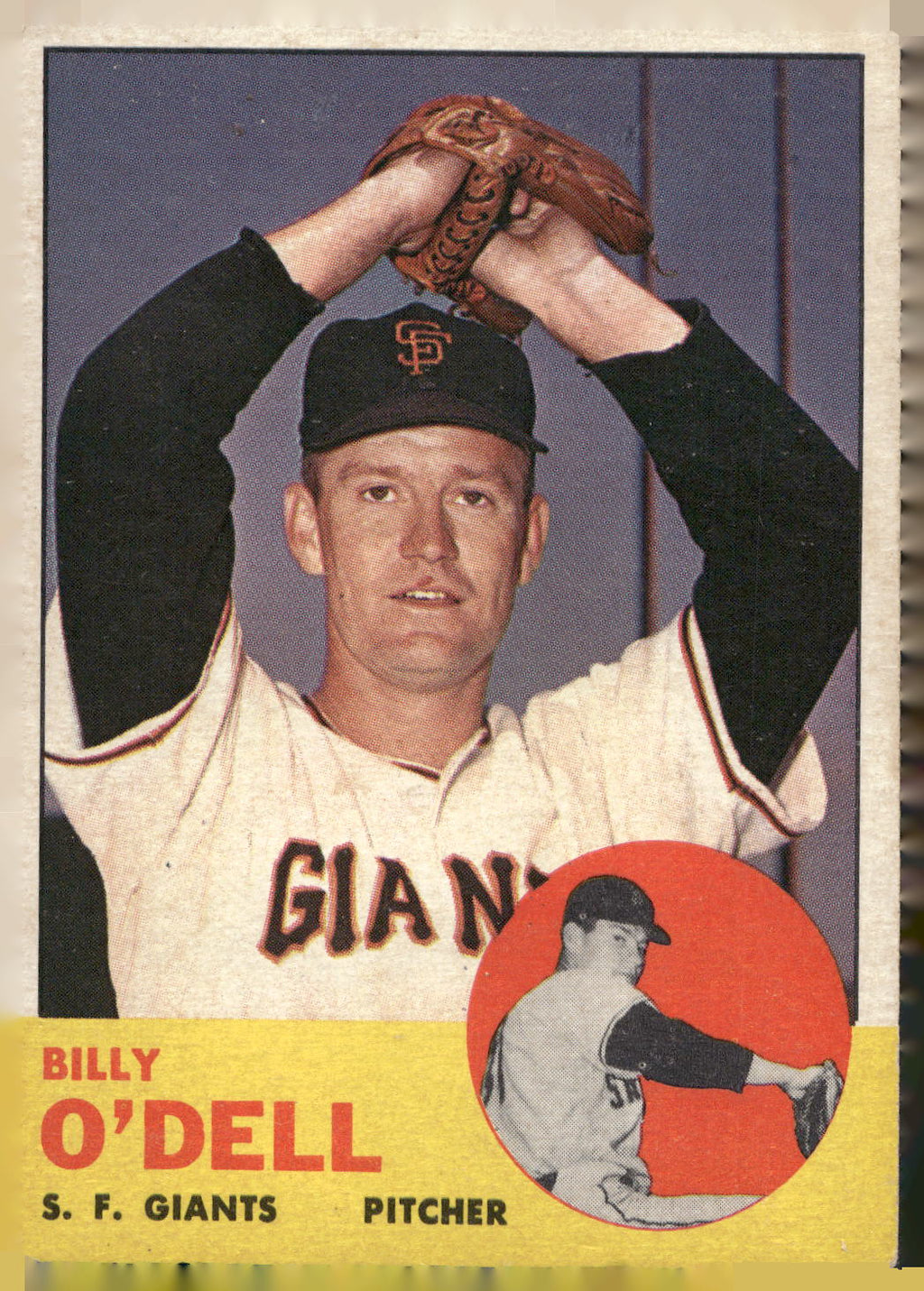 1963 Topps #235 Billy O'Dell