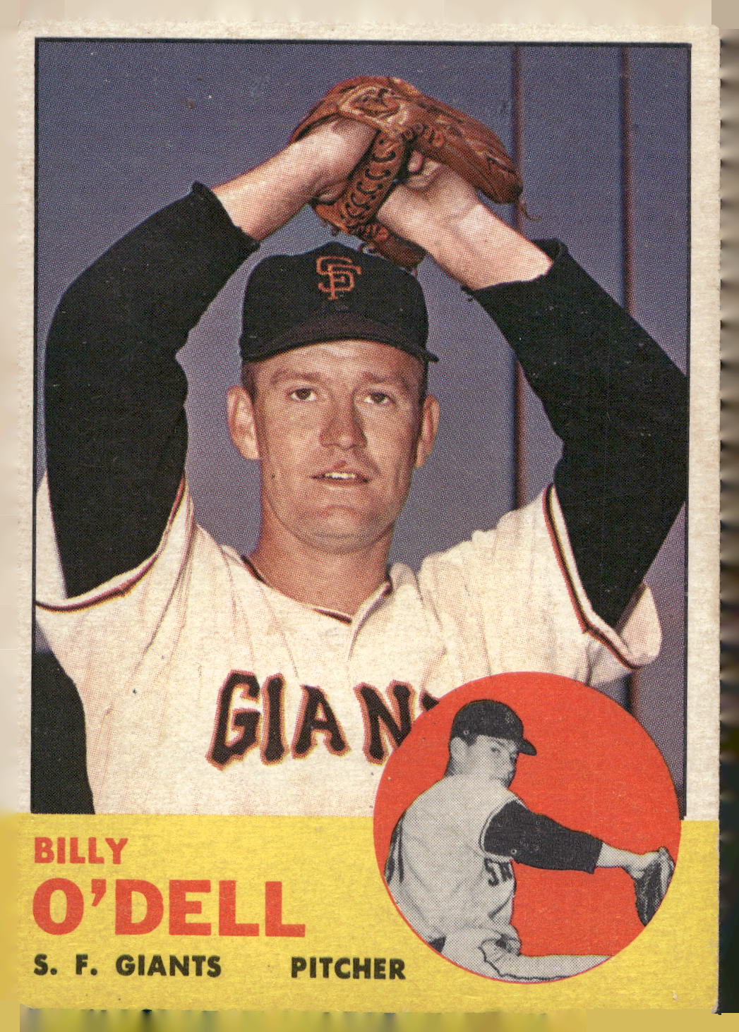 1963 Topps #235 Billy O'Dell