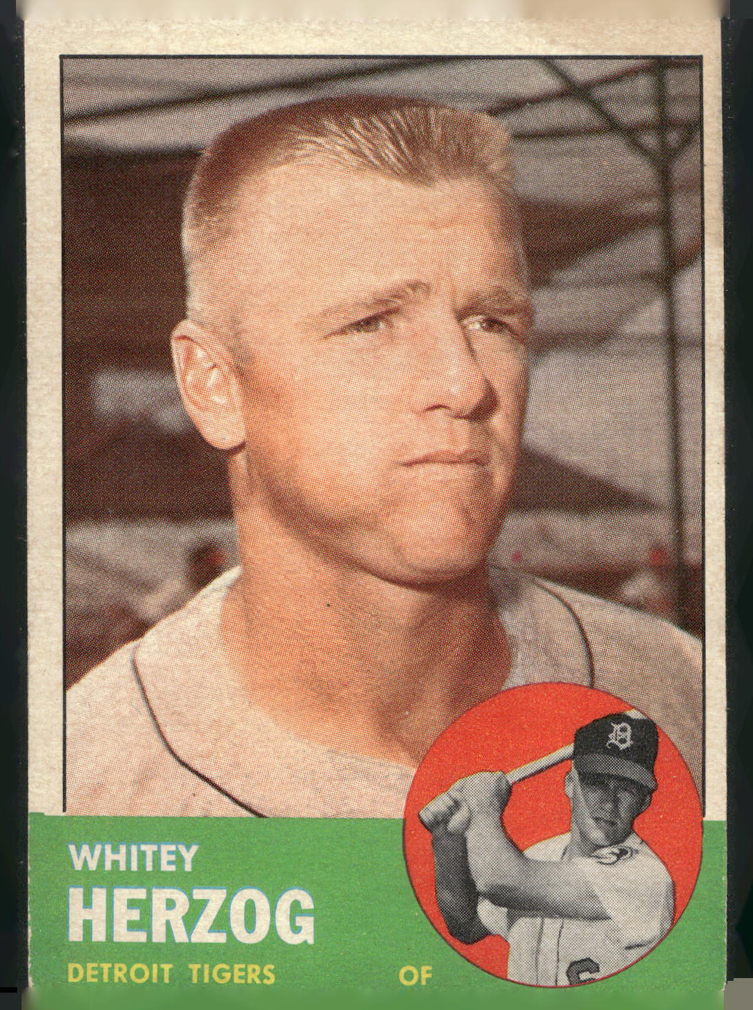 1963 Topps #302 Whitey Herzog