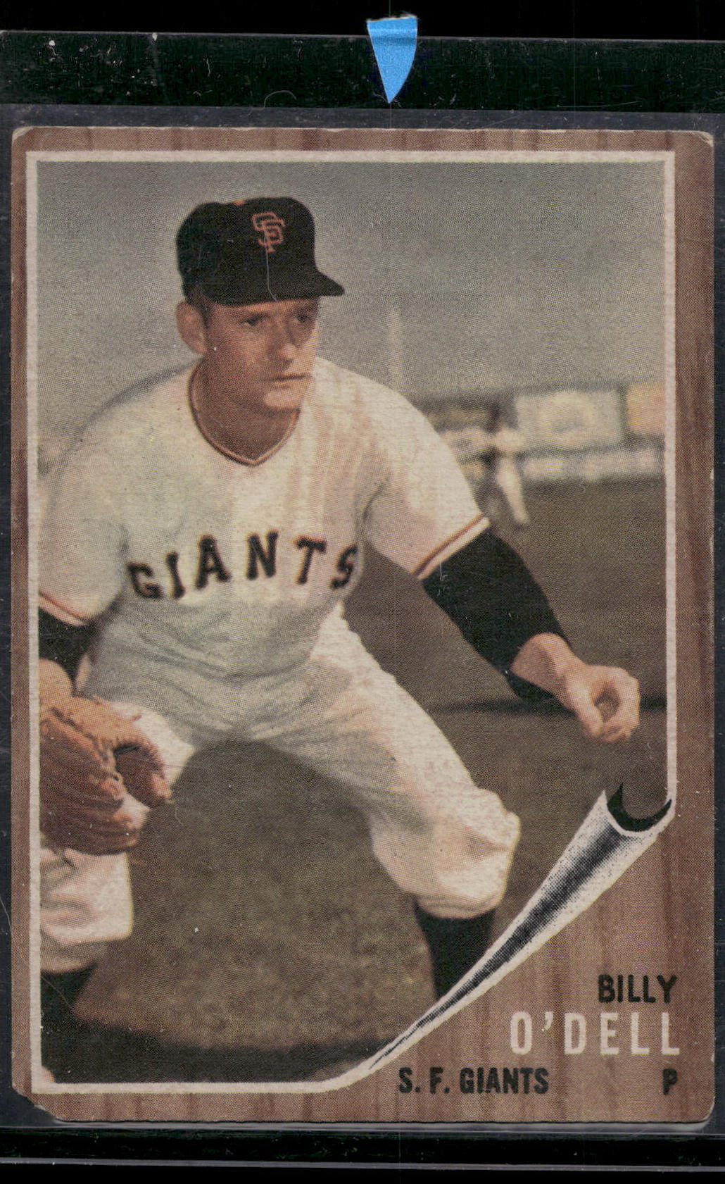 1962 Topps #429 Billy O'Dell
