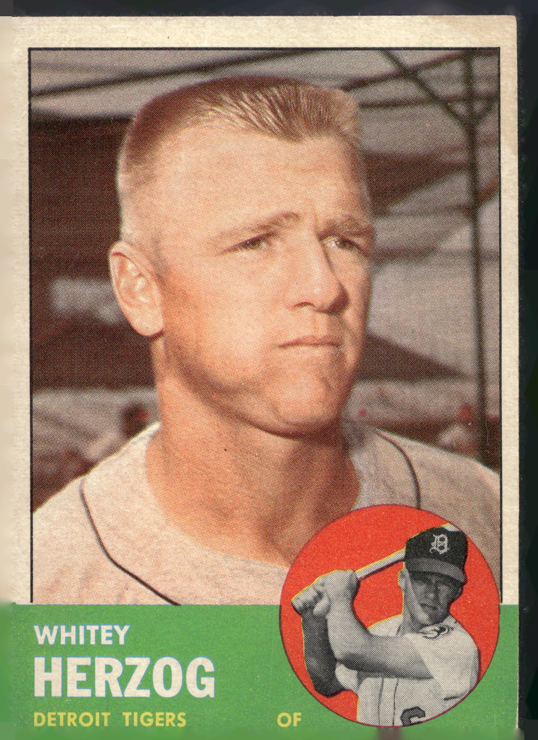 1963 Topps #302 Whitey Herzog