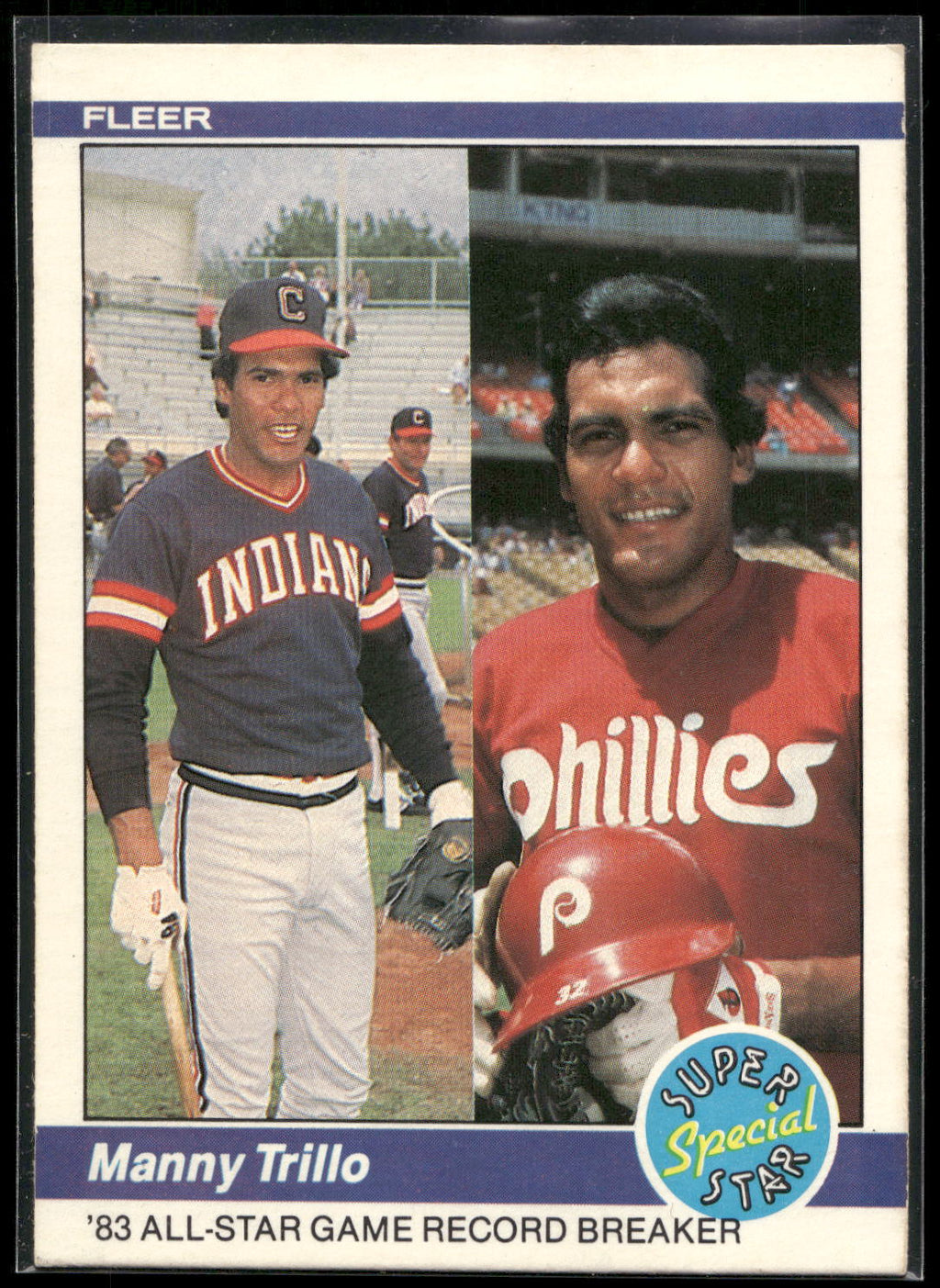1984 Fleer #627 Manny Trillo