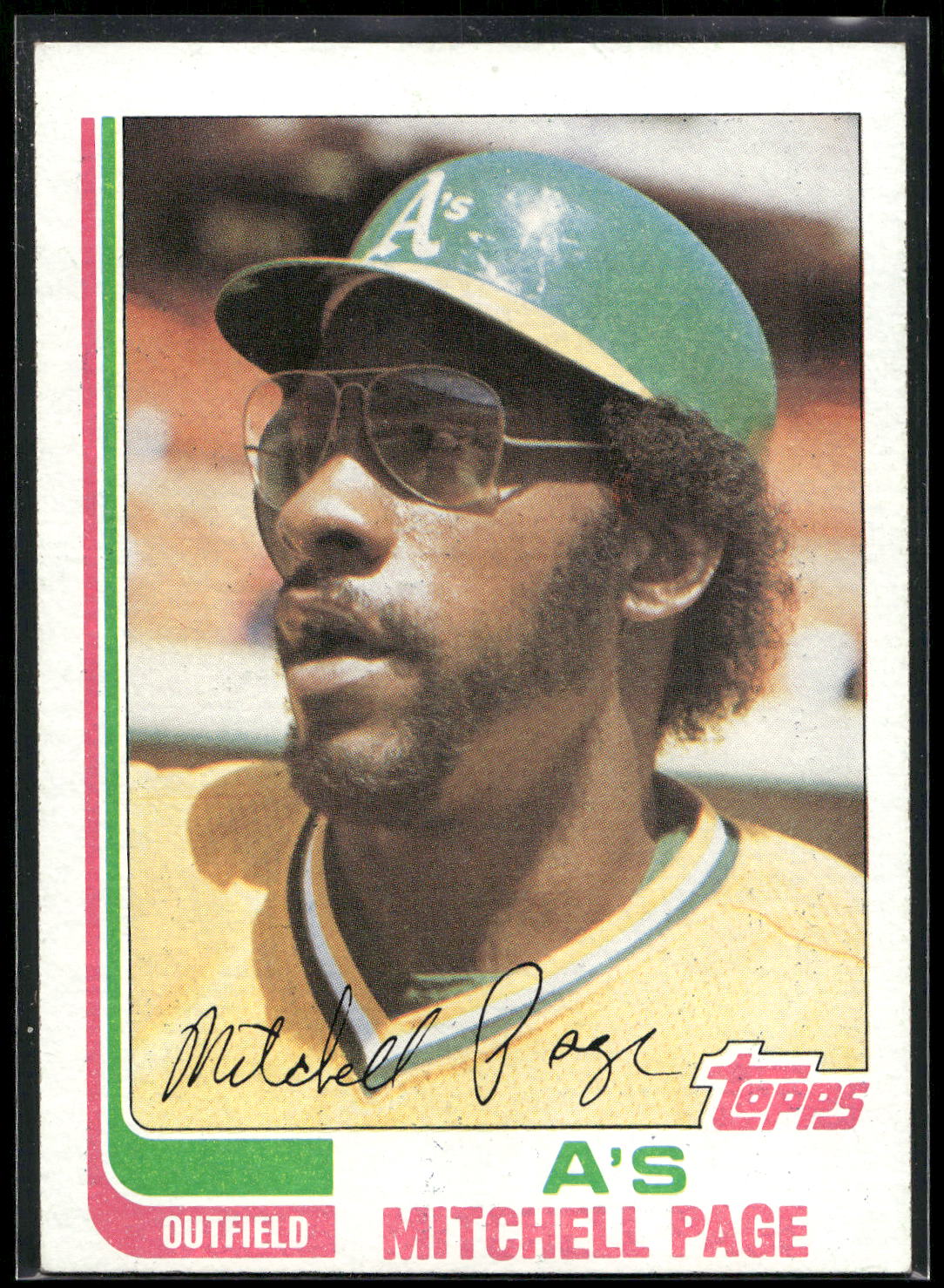 1982 Topps #633 Mitchell Page
