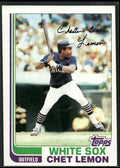 1982 Topps #493 Chet Lemon