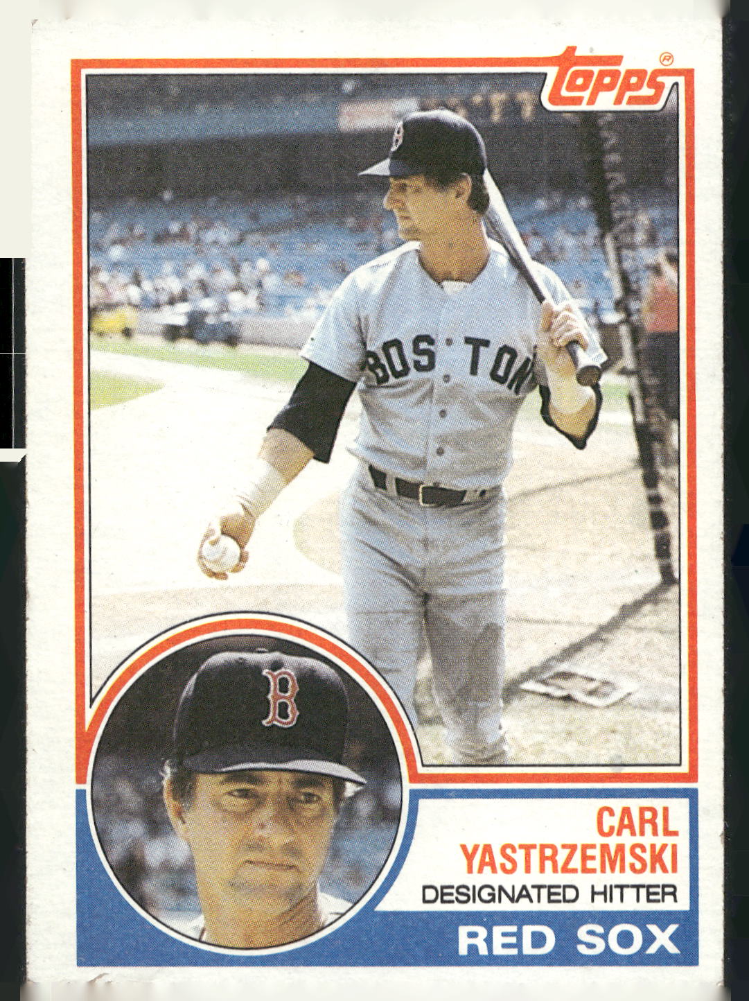 1983 Topps #550 Carl Yastrzemski