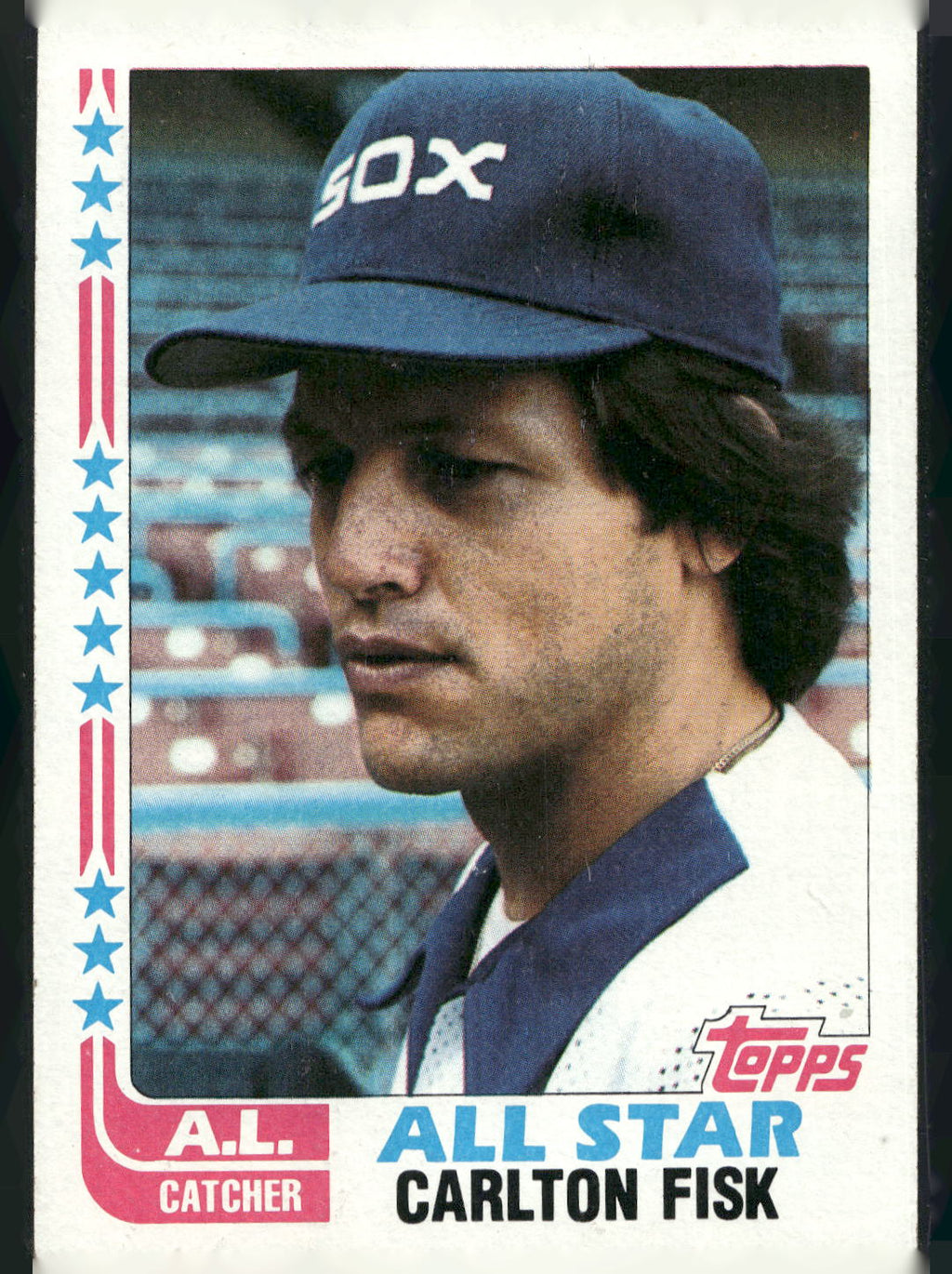 1982 Topps #554 Carlton Fisk