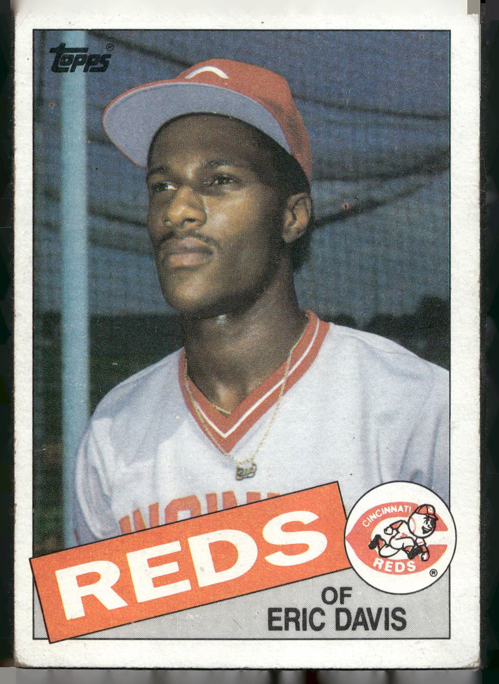 1985 Topps #627 Eric Davis
