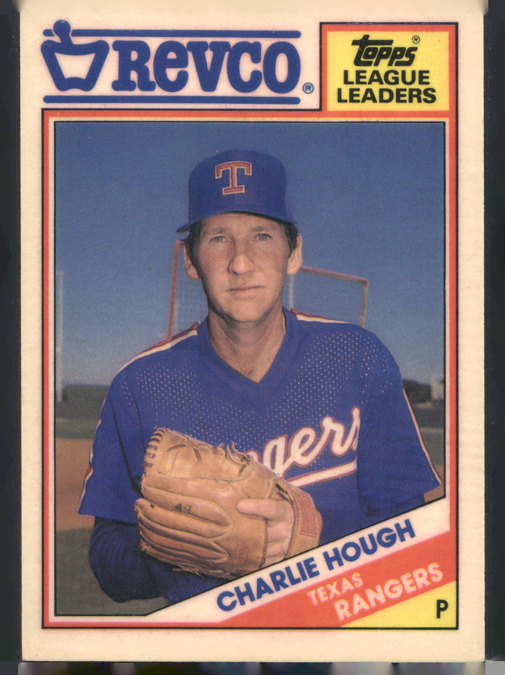 1988 Topps Revco League Leaders #32 Charlie Hough
