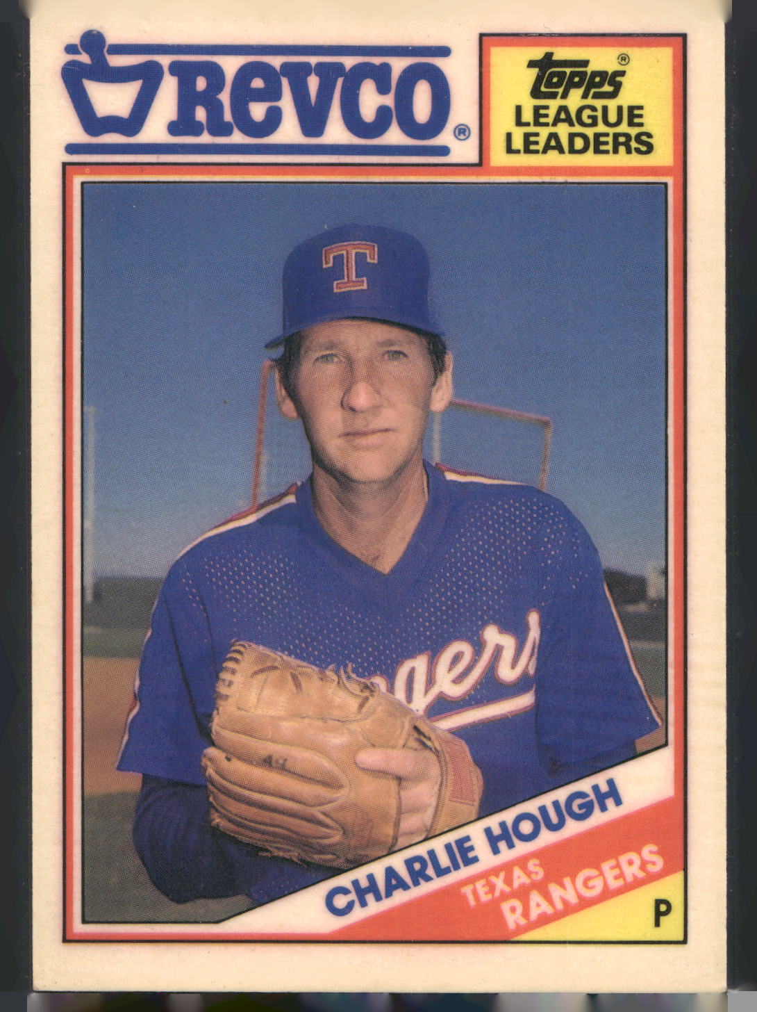 1988 Topps Revco League Leaders #32 Charlie Hough