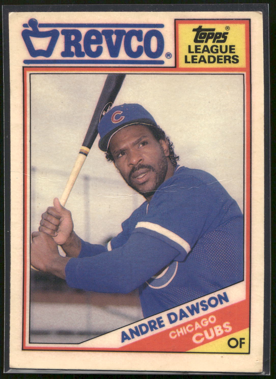 1988 Topps Revco League Leaders #2 Andre Dawson