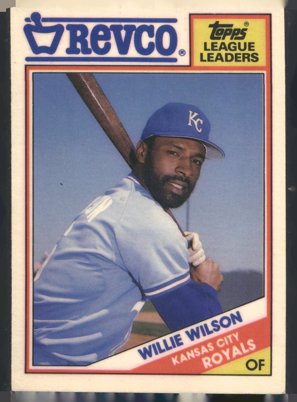 1988 Topps Revco League Leaders #25 Willie Wilson