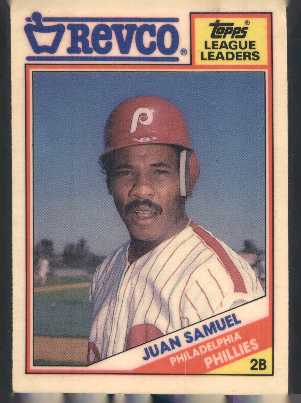 1988 Topps Revco League Leaders #7 Juan Samuel