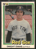 1981 Donruss #458 Dwight Evans