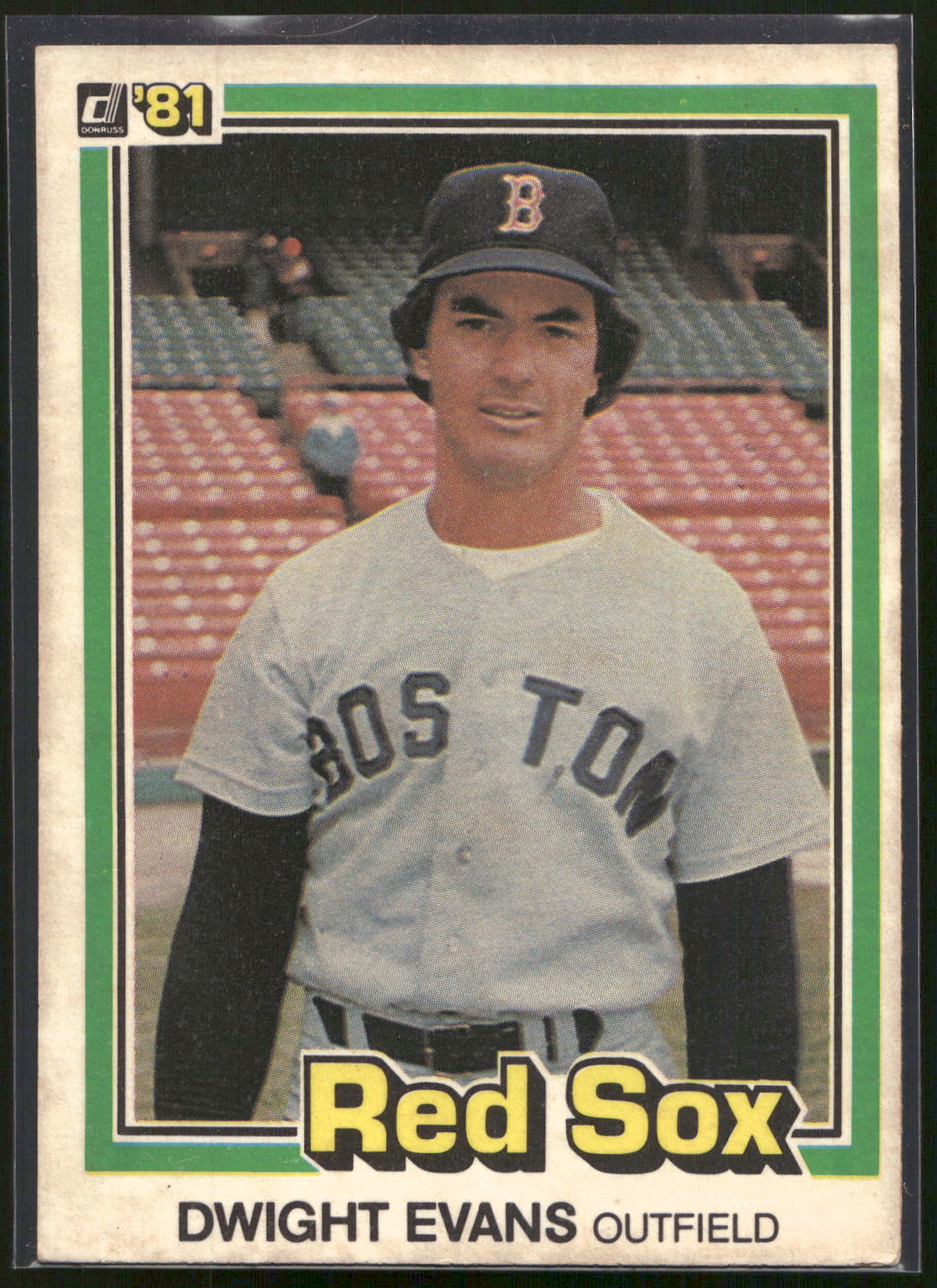 1981 Donruss #458 Dwight Evans