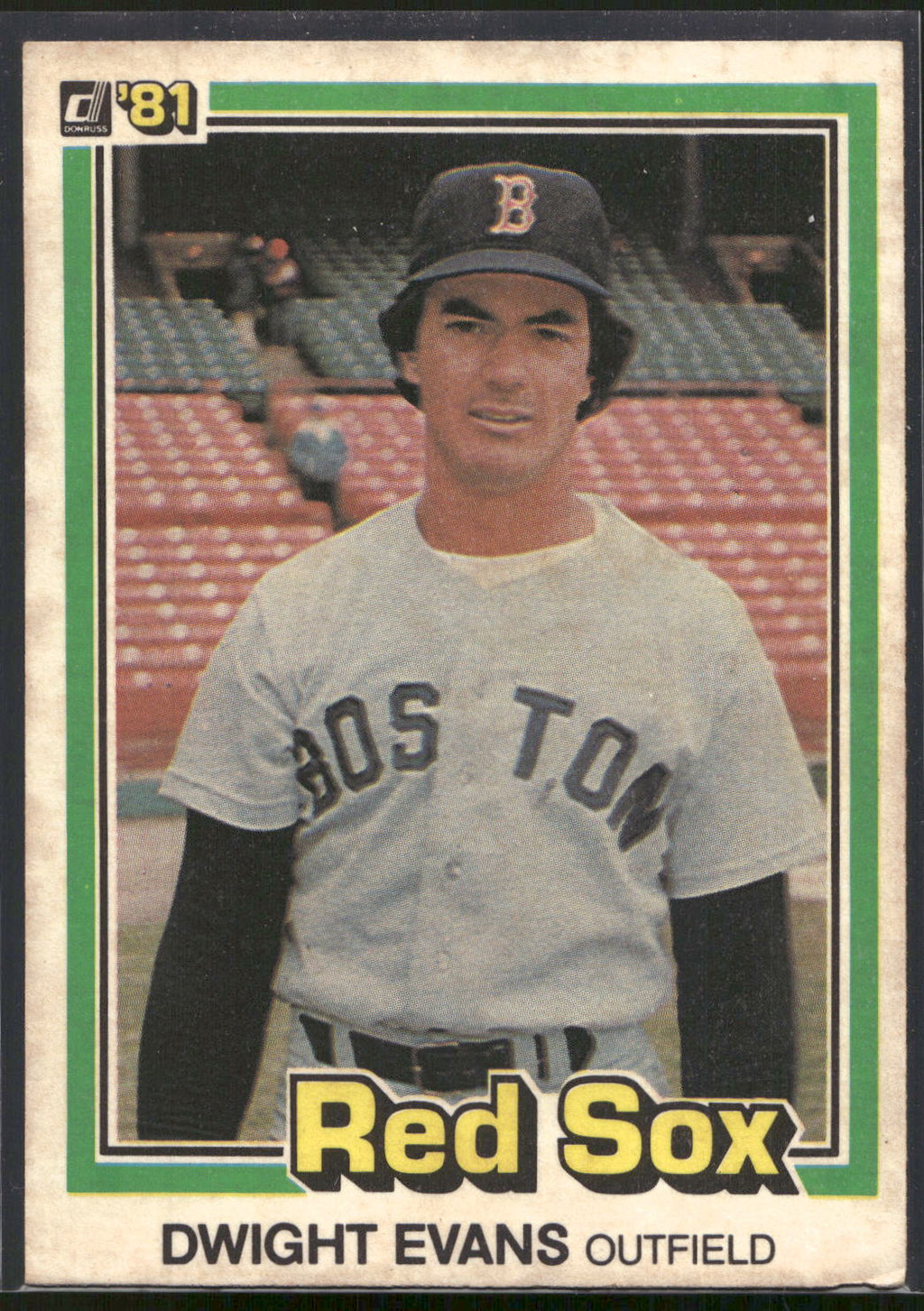 1981 Donruss #458 Dwight Evans