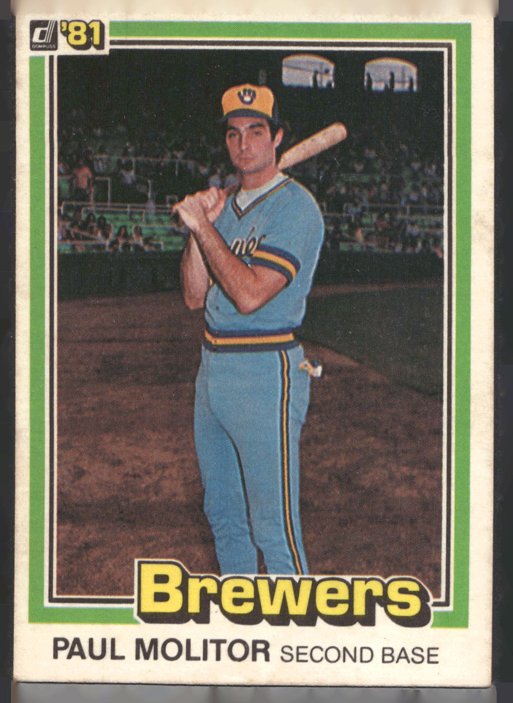 1981 Donruss #203 Paul Molitor