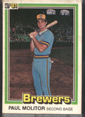 1981 Donruss #203 Paul Molitor