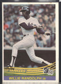 1984 Donruss #417 Willie Randolph