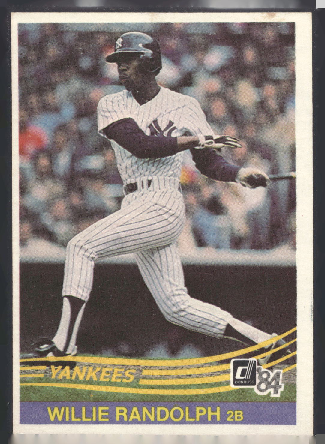 1984 Donruss #417 Willie Randolph