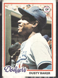 1978 Topps #668 Dusty Baker