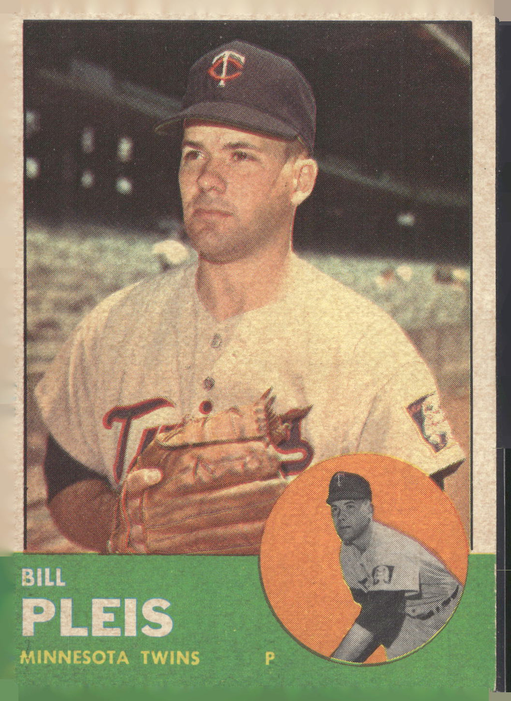 1963 Topps #293 Bill Pleis