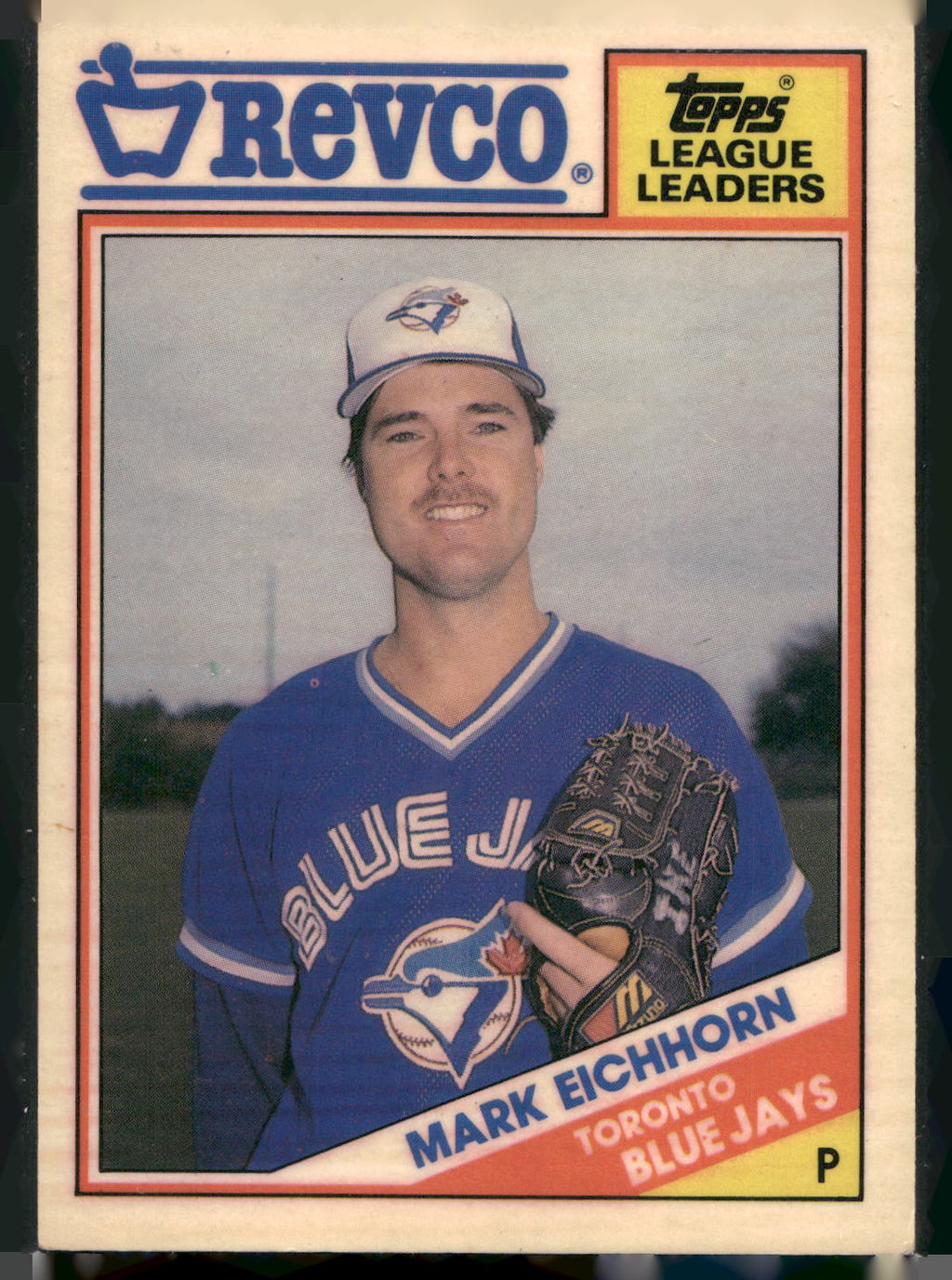 1988 Topps Revco League Leaders #30 Mark Eichhorn