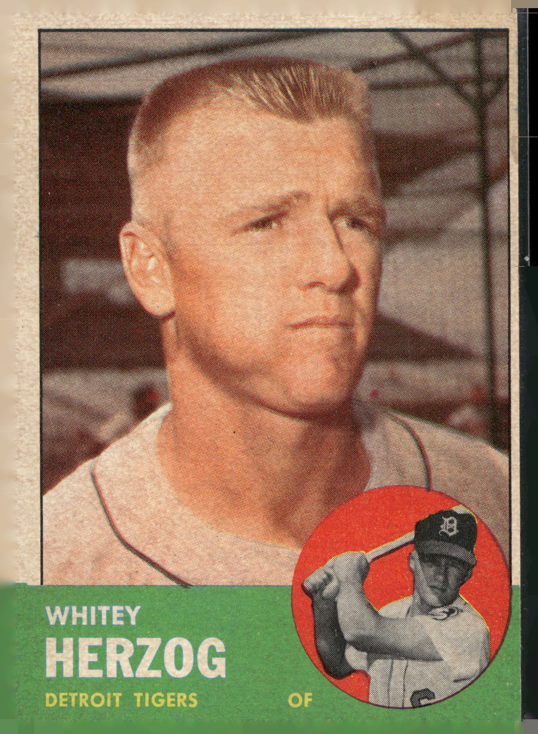 1963 Topps #302 Whitey Herzog