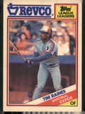 1988 Topps Revco League Leaders #5 Tim Raines