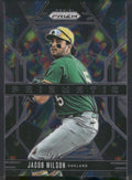 2025 Panini Prizm #17 Jacob Wilson Prizmatic