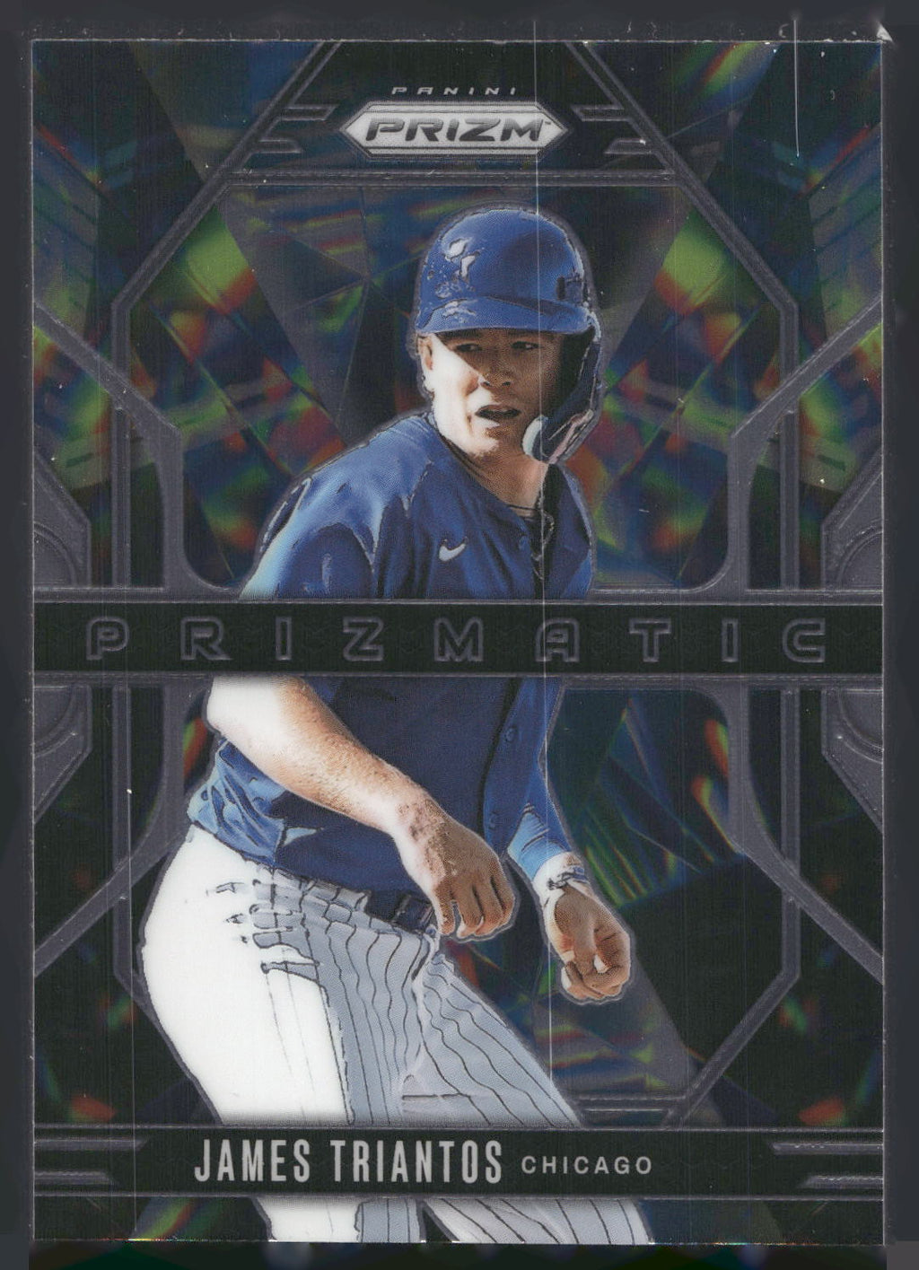 2025 Panini Prizm #23 James Triantos Prizmatic