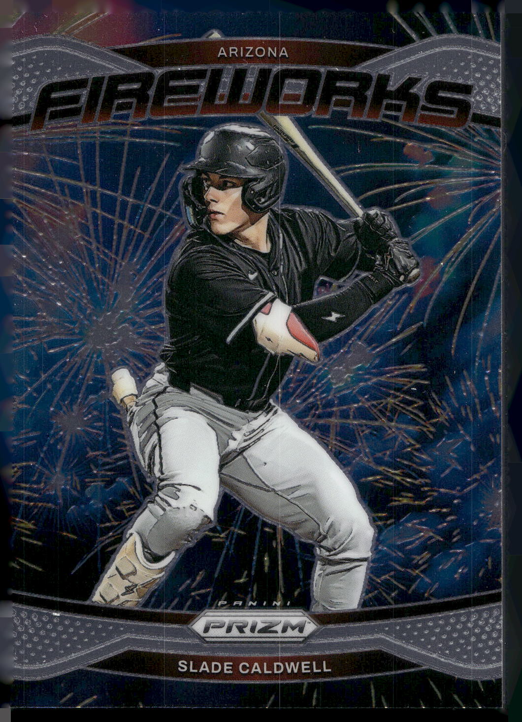 2025 Panini Prizm #15 Slade Caldwell Fireworks