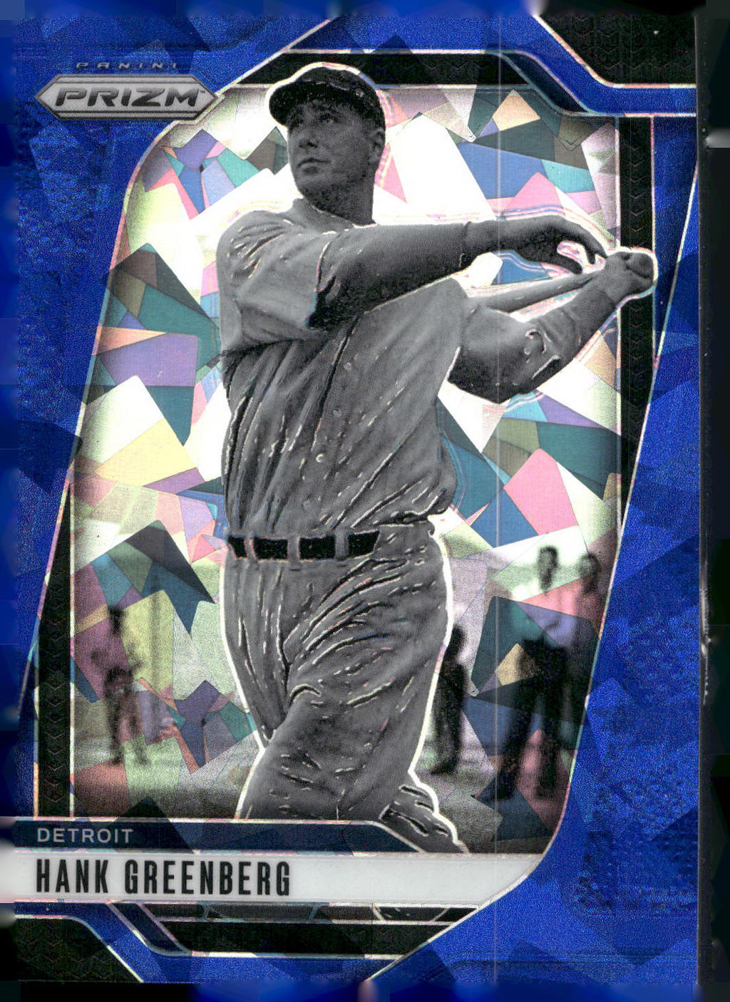 2025 Panini Prizm #133 Hank Greenberg Blue Ice Prizms