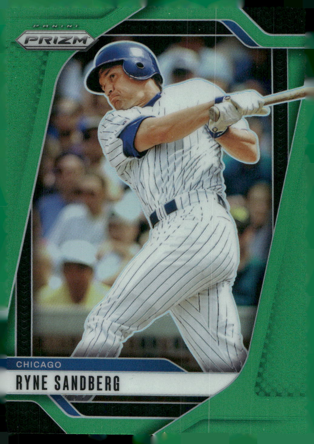 2025 Panini Prizm #118 Ryne Sandberg Green Ice Prizms