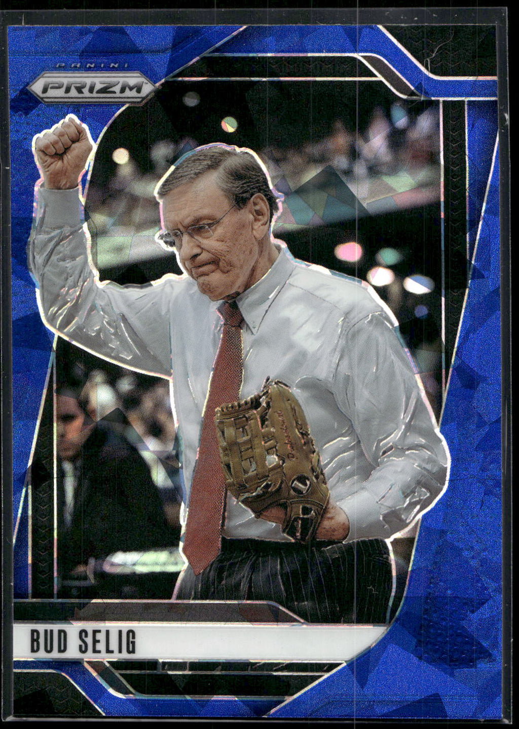 2025 Panini Prizm #131 Bud Selig Blue Ice Prizms