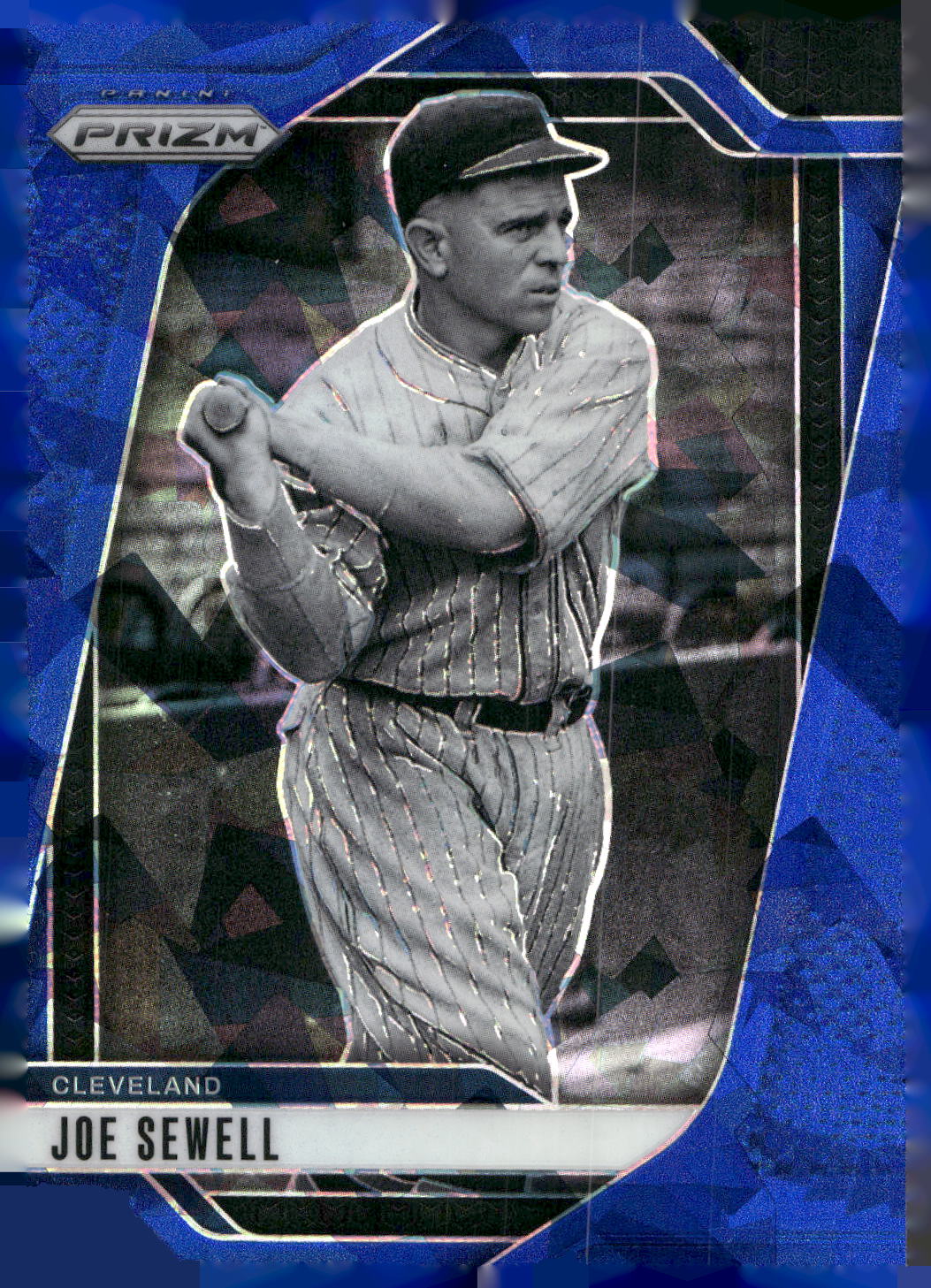 2025 Panini Prizm #135 Joe Sewell Blue Ice Prizms