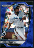 2025 Panini Prizm #159 Darryl Strawberry Blue Ice Prizms