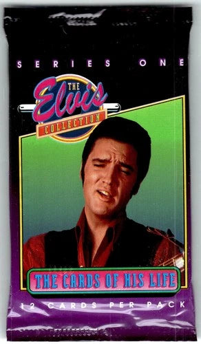 1992 Topps The Elvis Collection Red Shirt Singing Pack