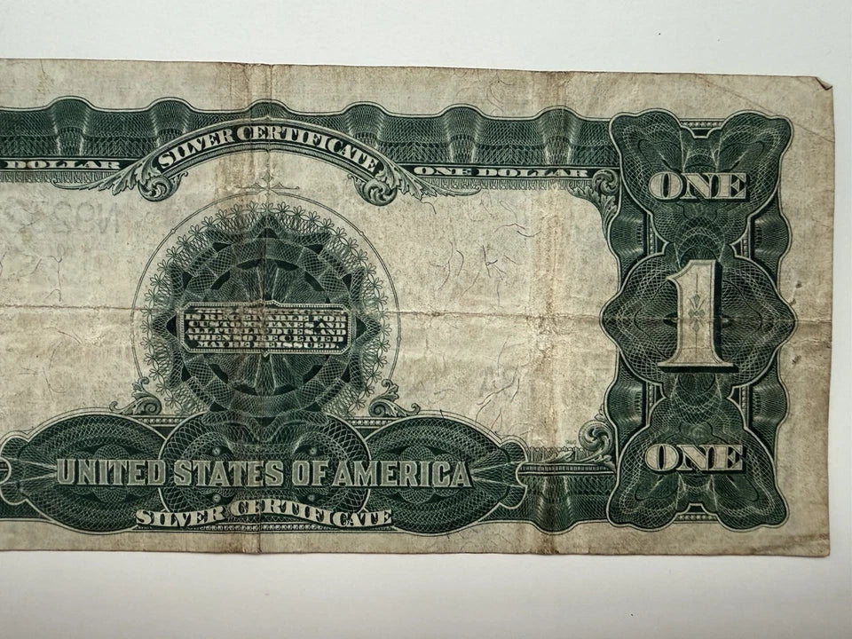 1899 $1 Silver Certificate Black Eagle Fr. 236 Speelman White Large Size Note