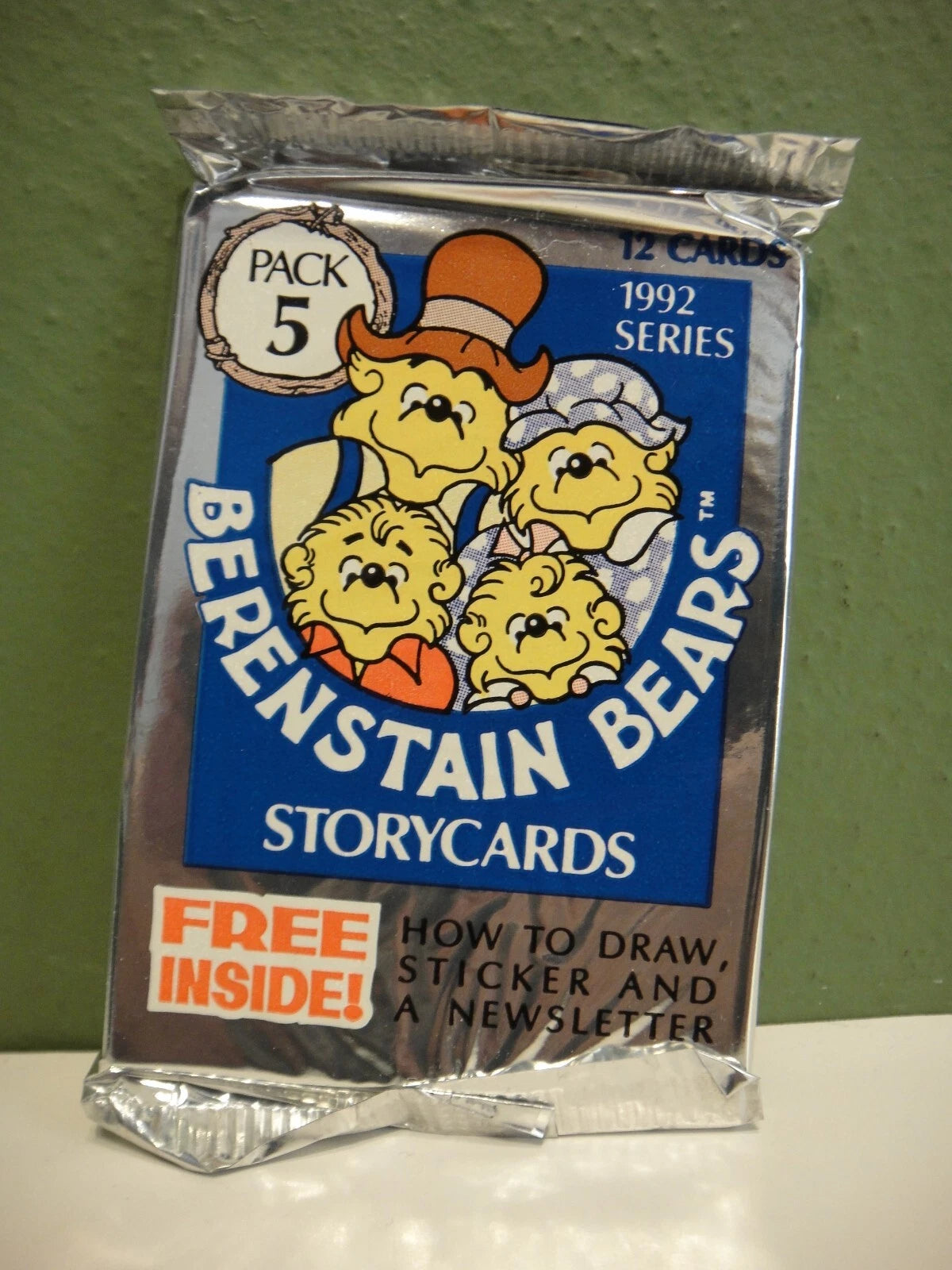 1992 Ken-Wis Berenstain Bears Packs 1-6 Unopened Set