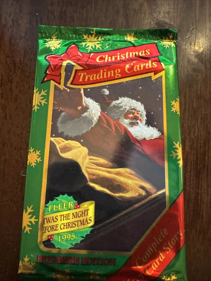 1995 Fleer Christmas Twas Night Before Santa Pack
