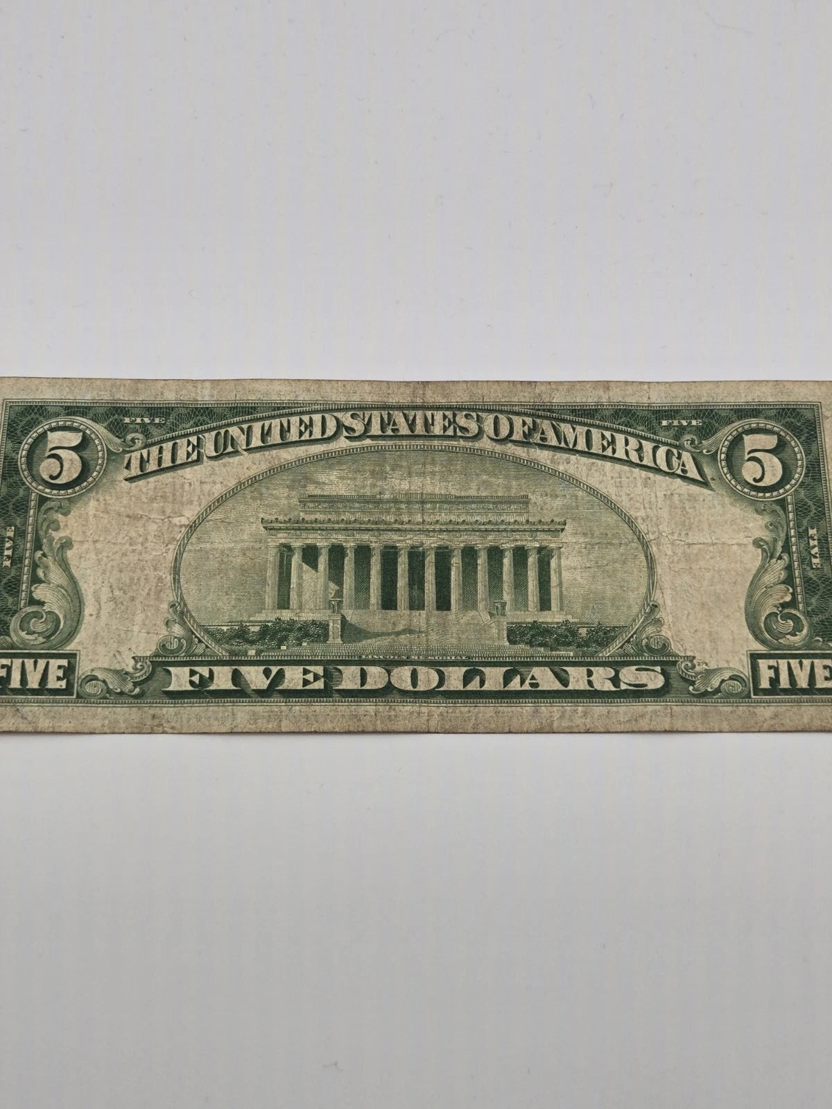 1929 $5 Federal Reserve Bank Note New York Fr. 1850-B Brown Seal Paper Money
