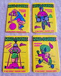 4 Packs - 1991 Pacific Rad Dudes Hobby Sealed Pack